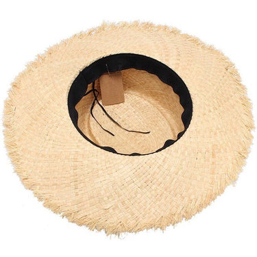 chapeau paille tressée
